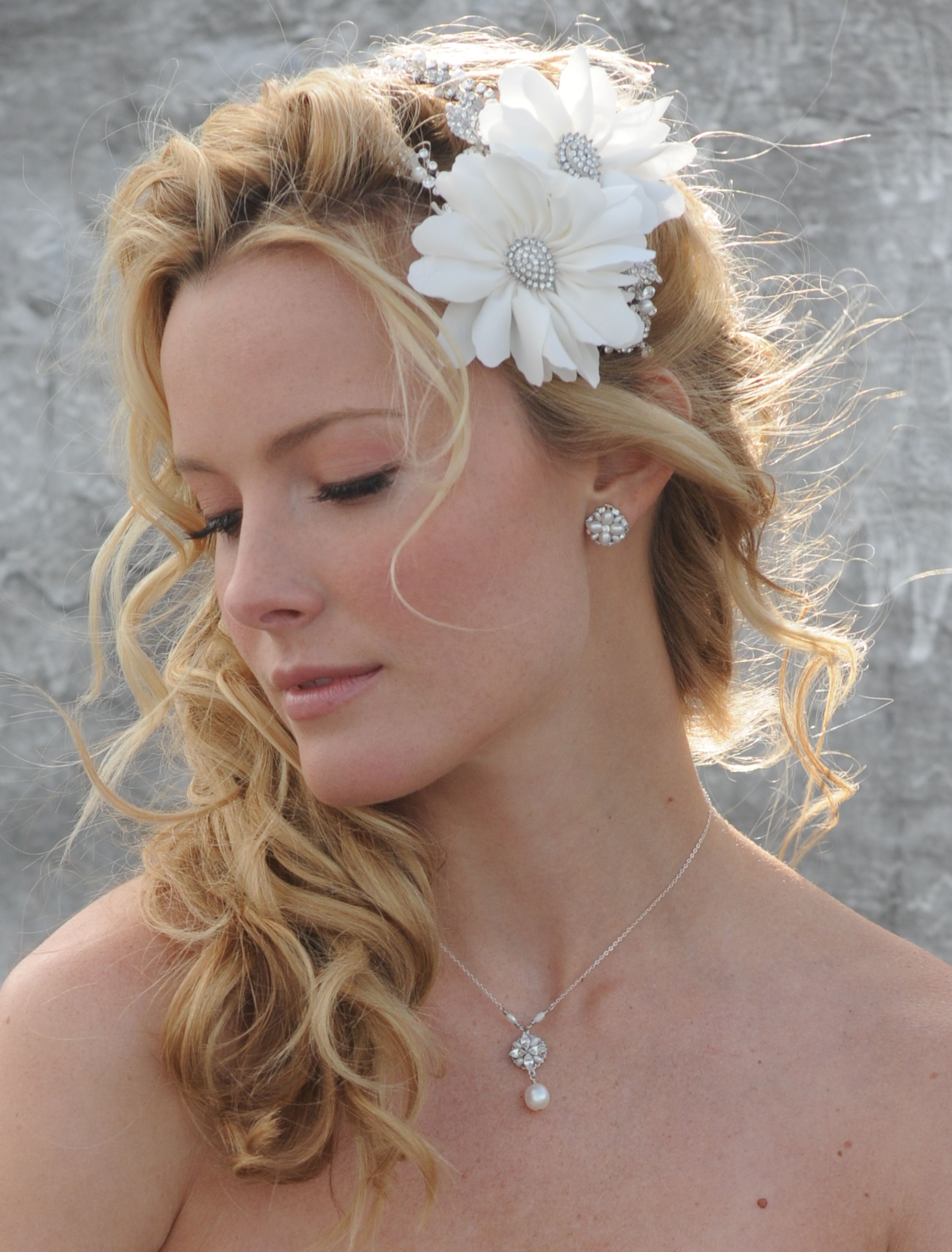 Pictures of Wedding Hairstyles Pulled To The Side