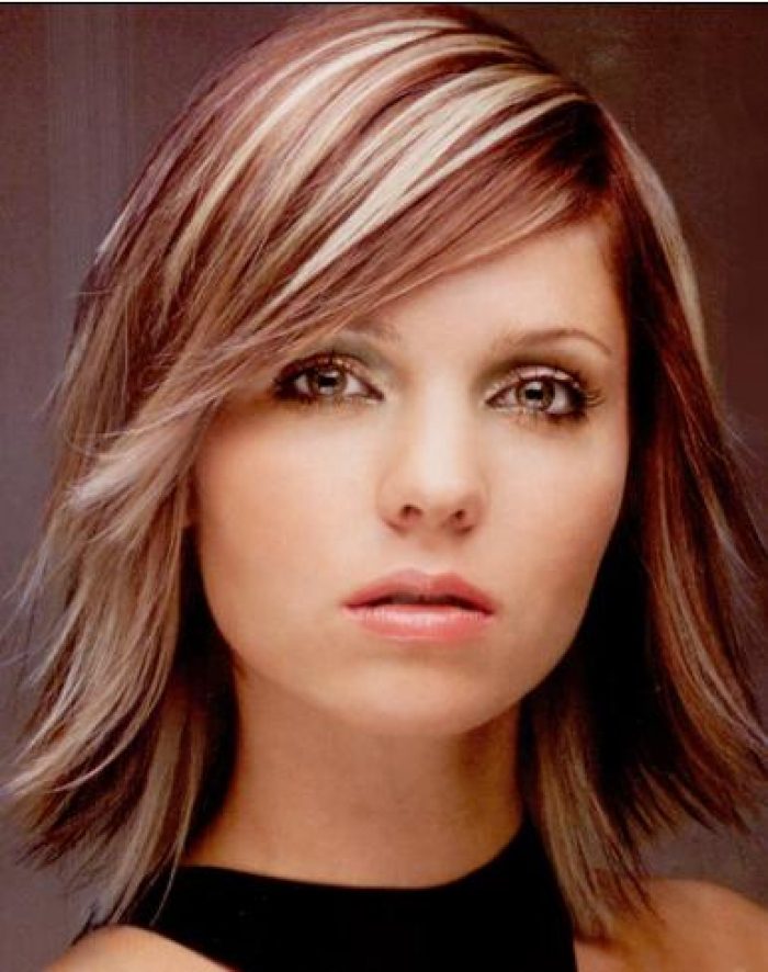 Pictures of Inverted Bob Hairstyles Medium Length
