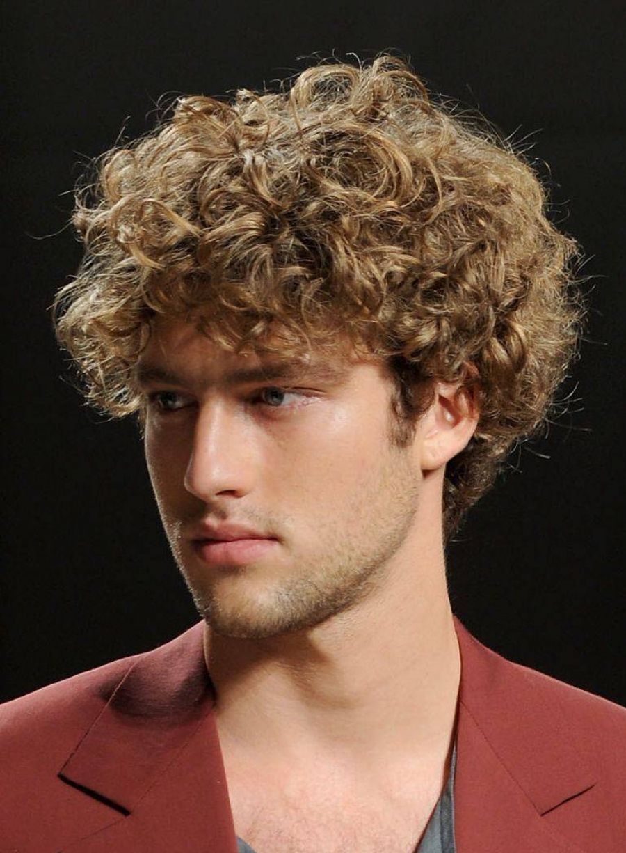Pictures Of Curly Hairstyles Men Tumblr