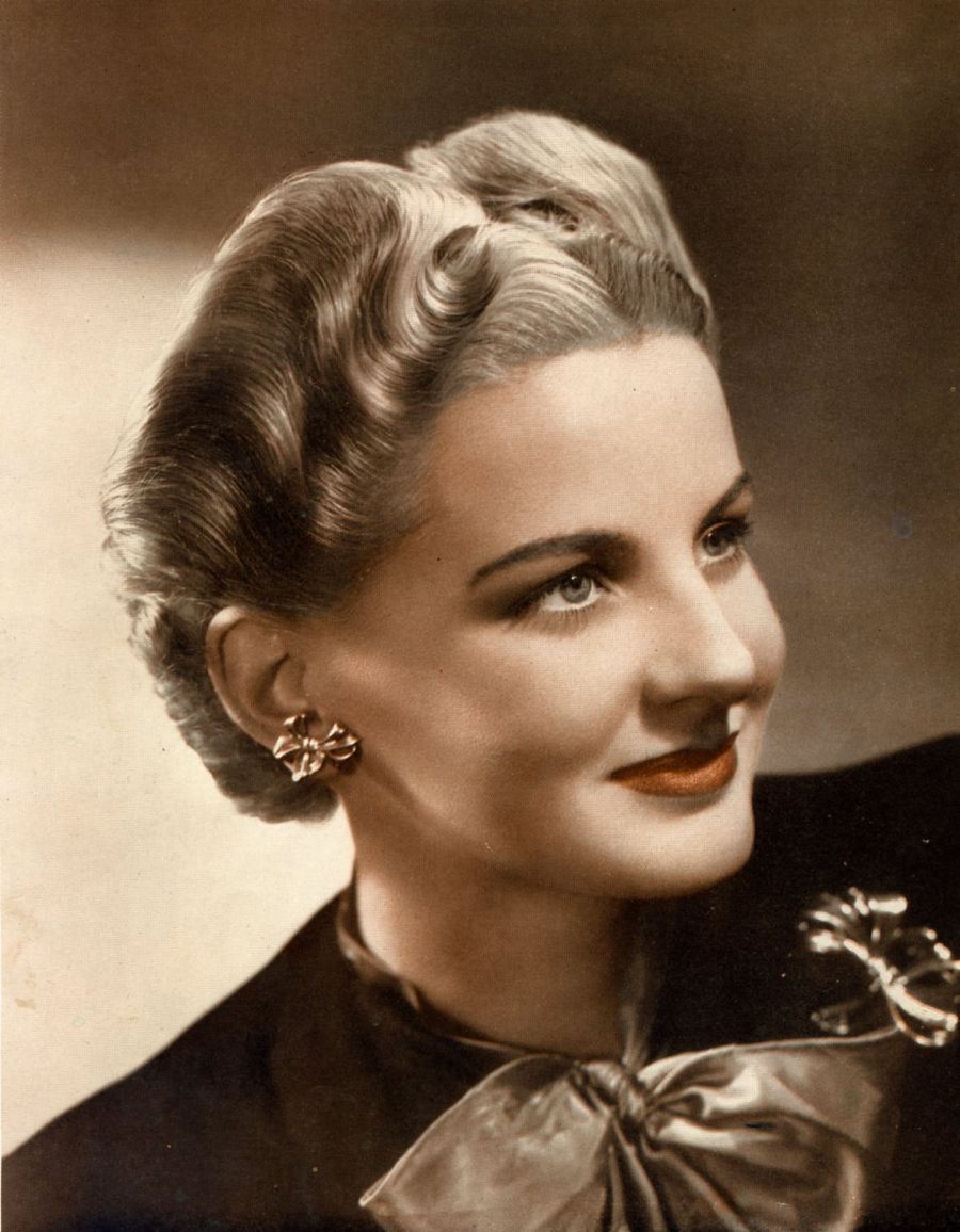 Pictures of Long Hair 1950s Hairstyles