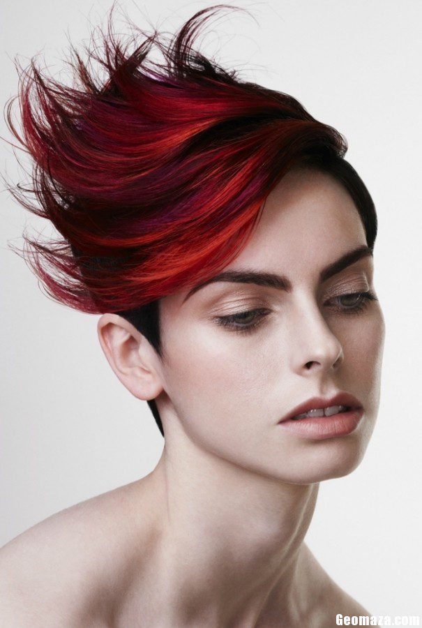 Short Hairstyles And Colors 2013