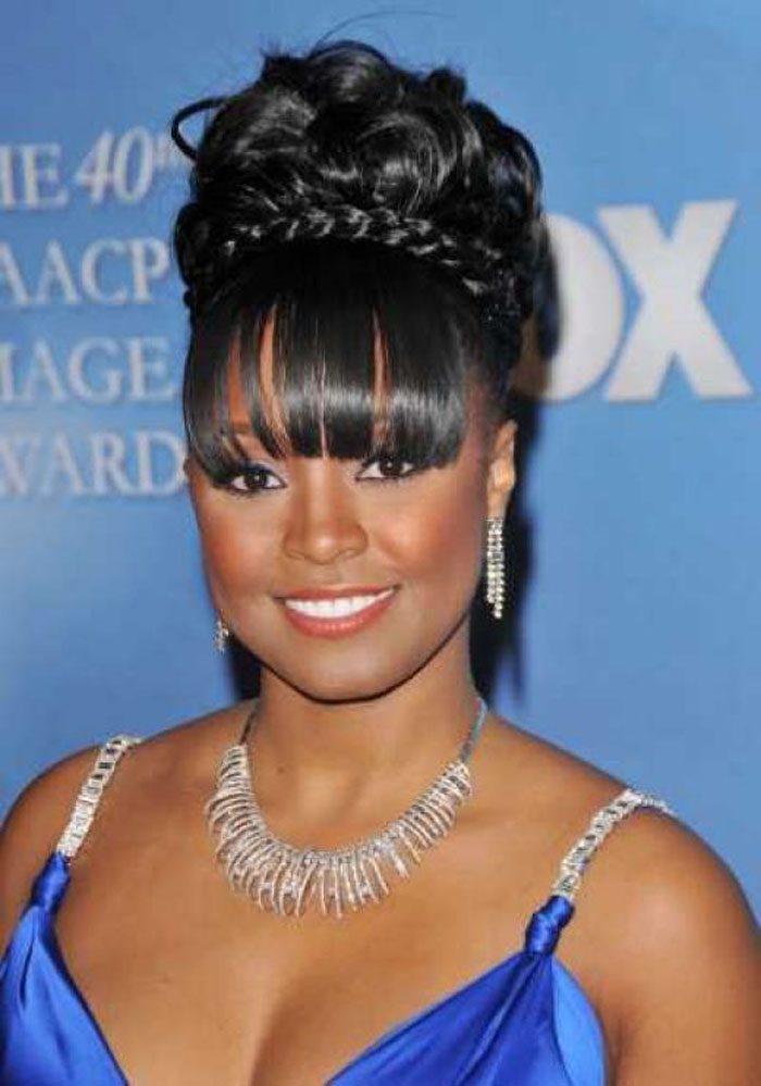 Updo Hairstyles Black Girls