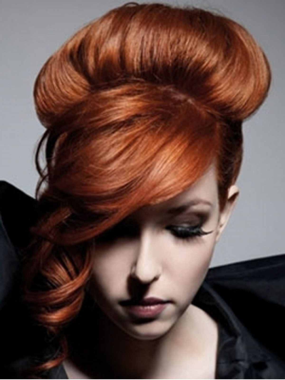 Updo Hairstyles For Red Hair