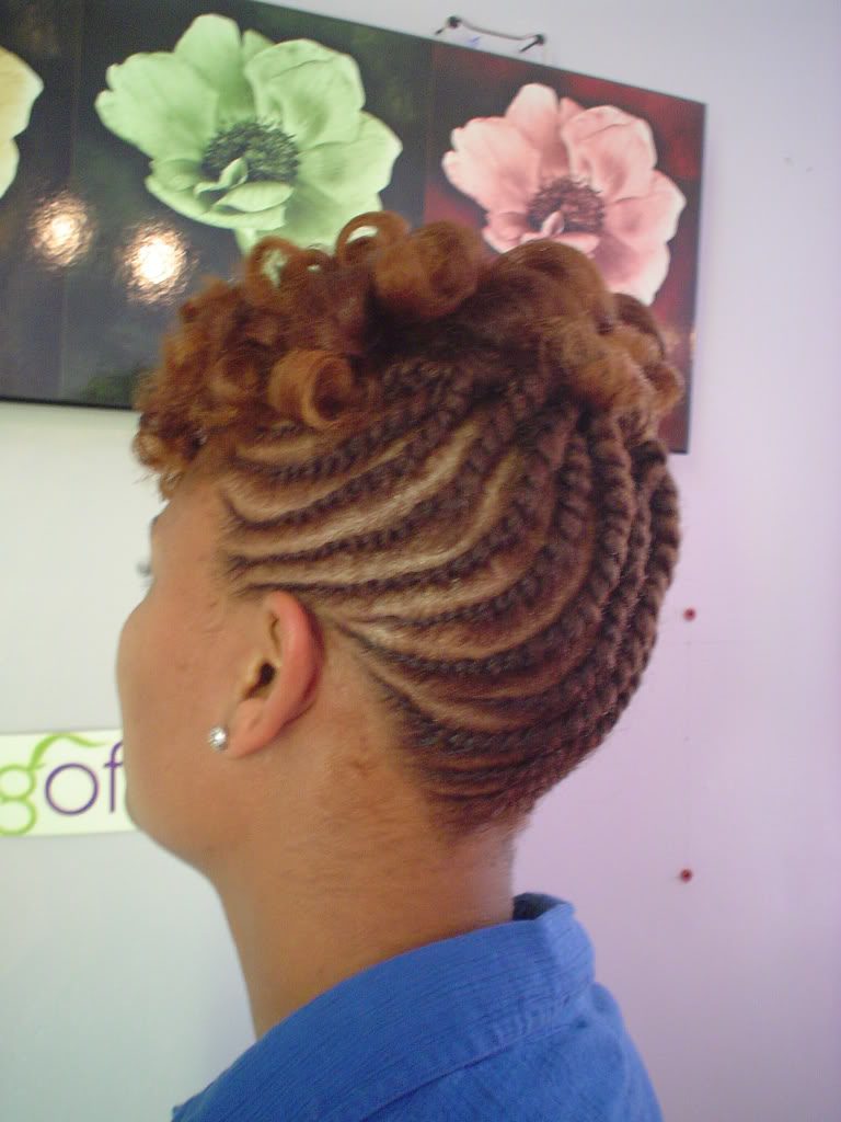Updo Hairstyles On Natural Hair