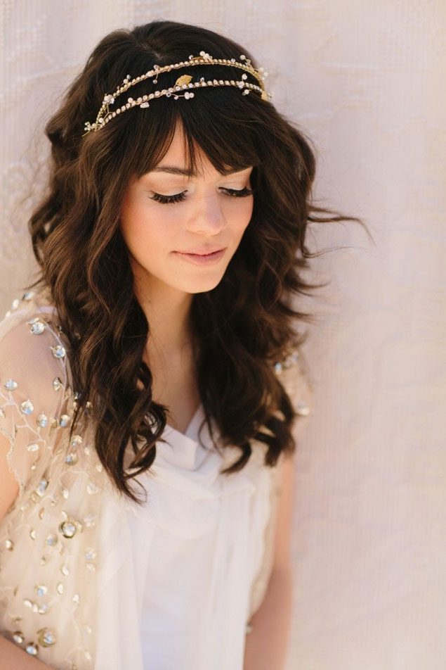 Wedding Hairstyles Half Up With Tiara