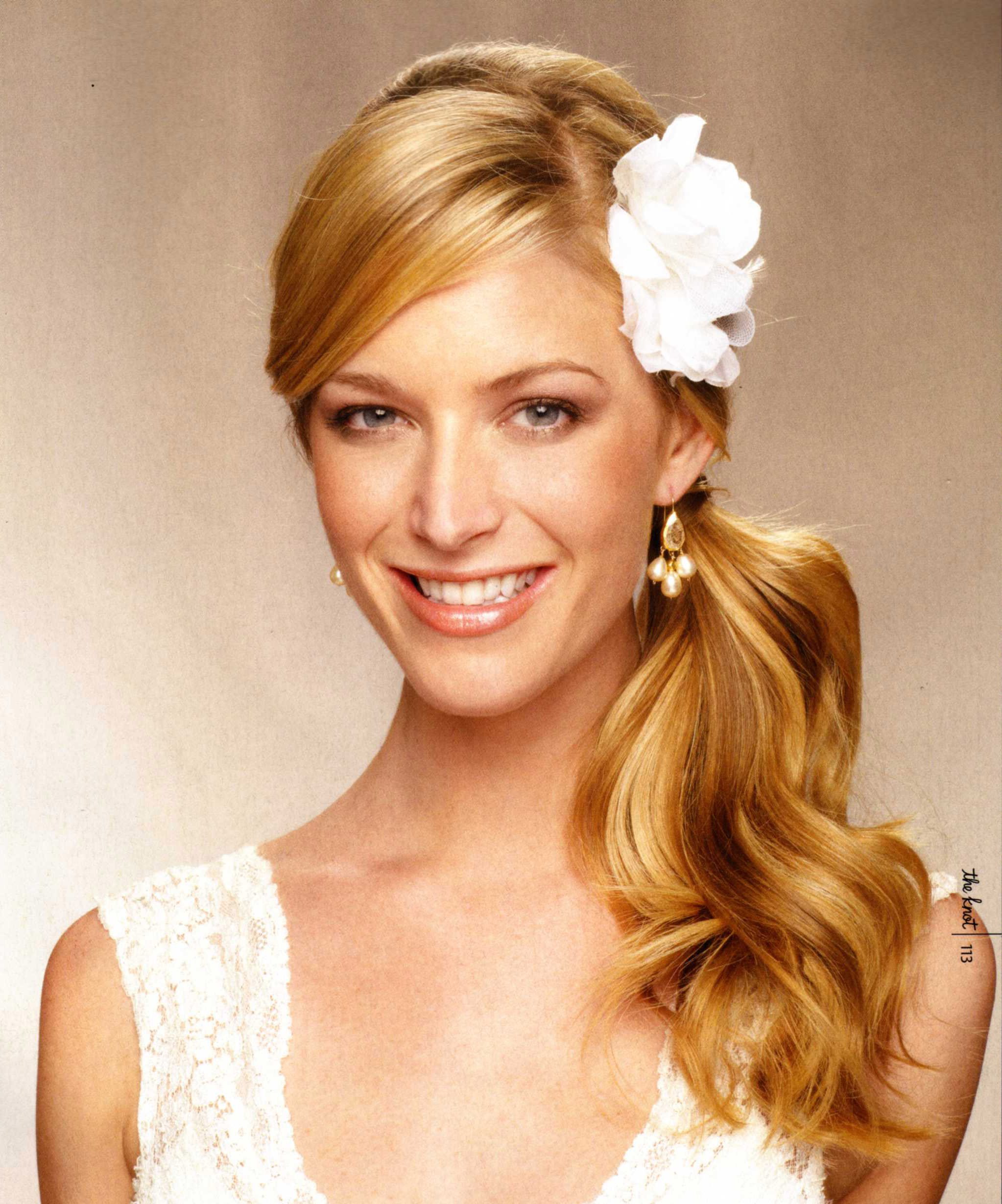 Wedding Hairstyles Off To The Side