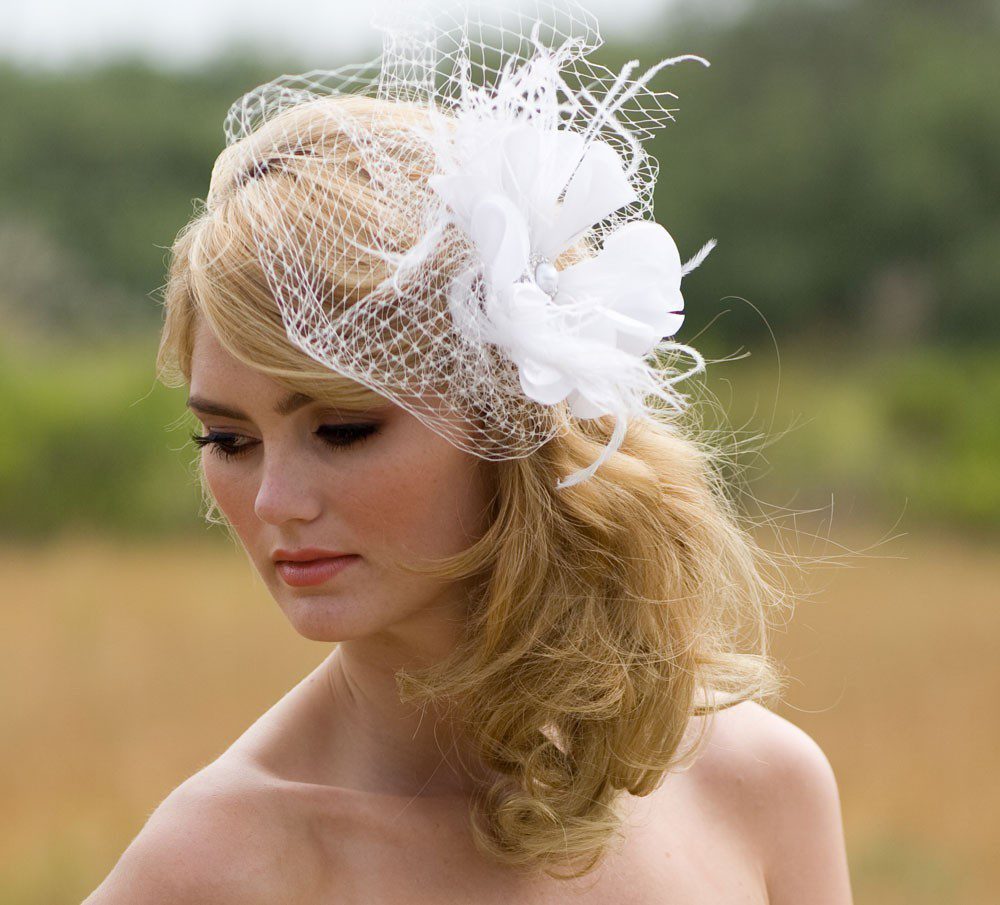 Wedding Hairstyles With Fascinators