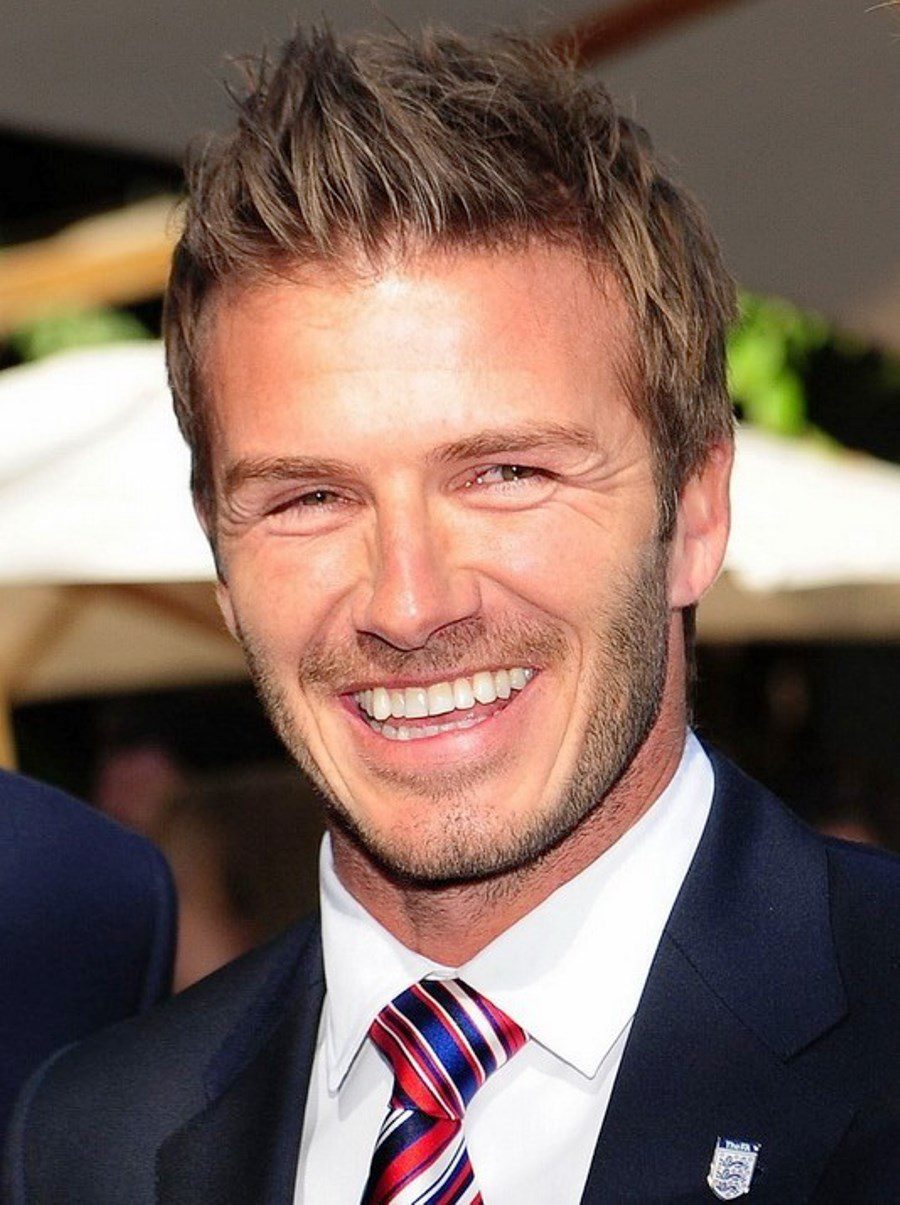 2012 David Beckham Hairstyle