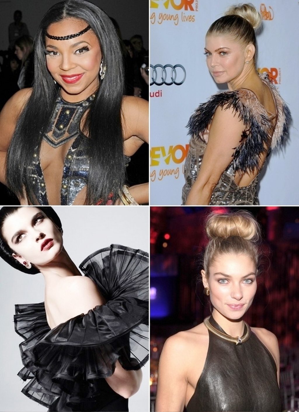 2013 Party Hairstyles For Long Black Hair