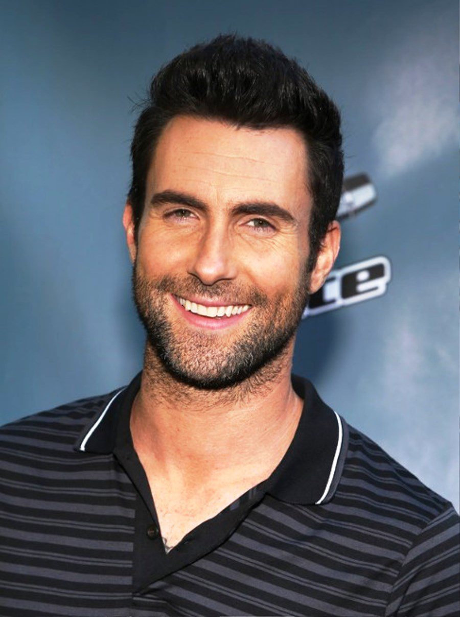 Adam Levine Latest Short Hair Style