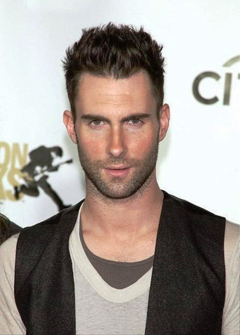 Adam Levine Short Haircut For Men