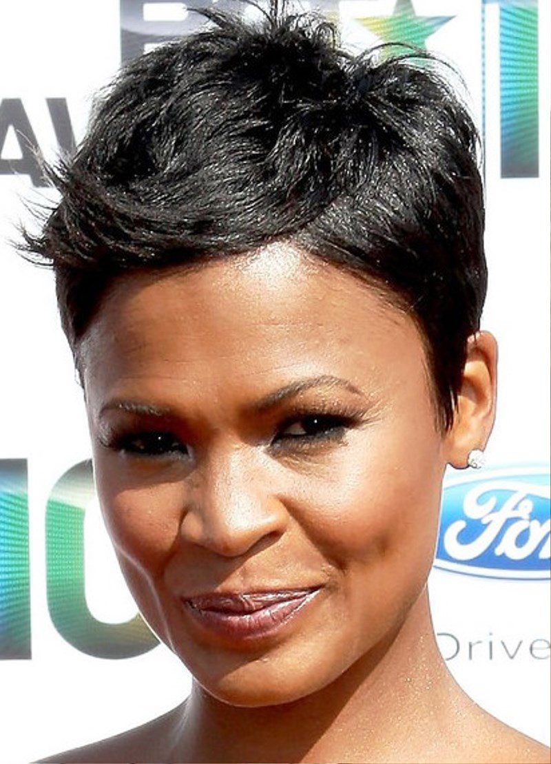 African American Pixie Haircut