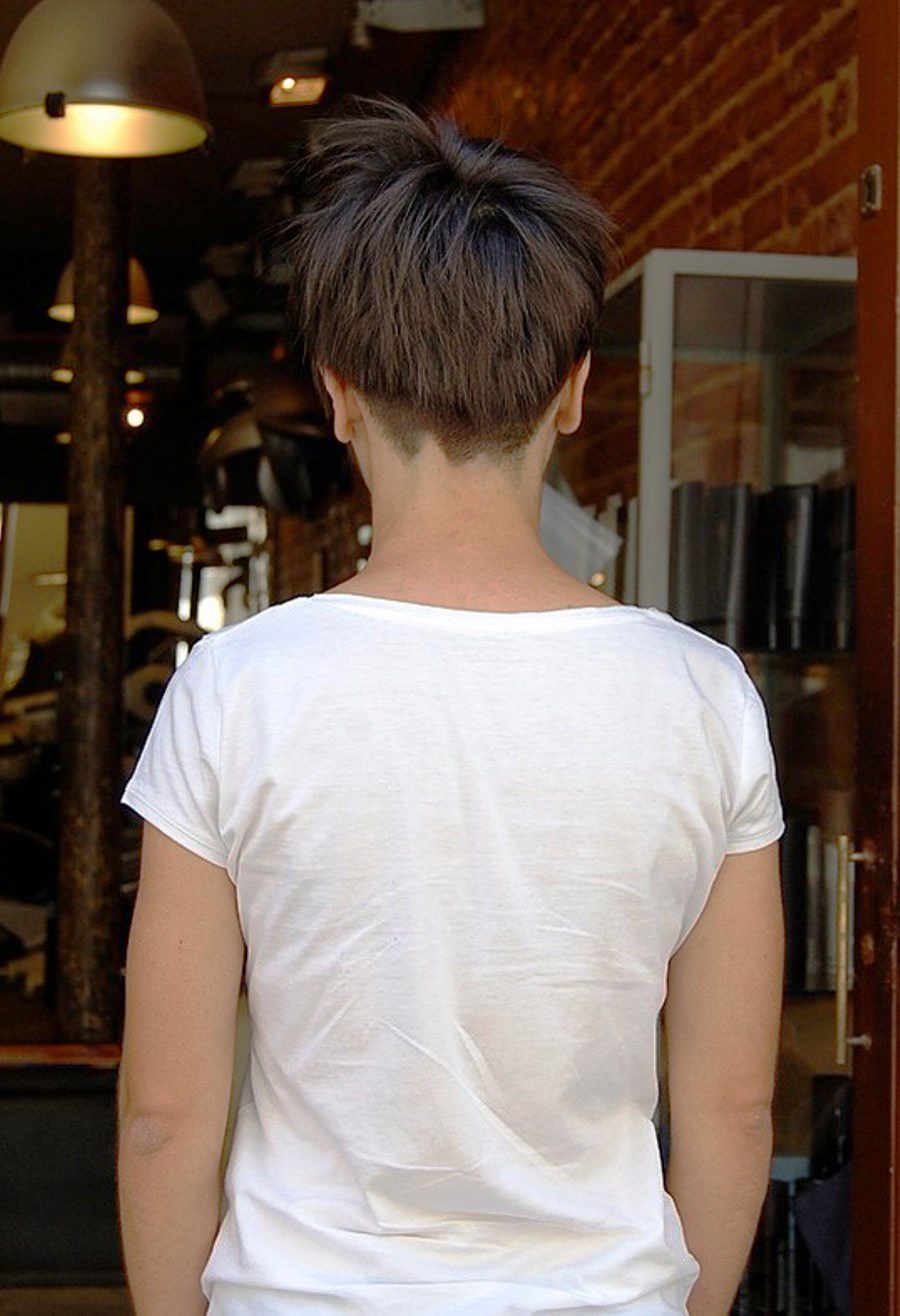 Back View Of Trendy Short Haircuts