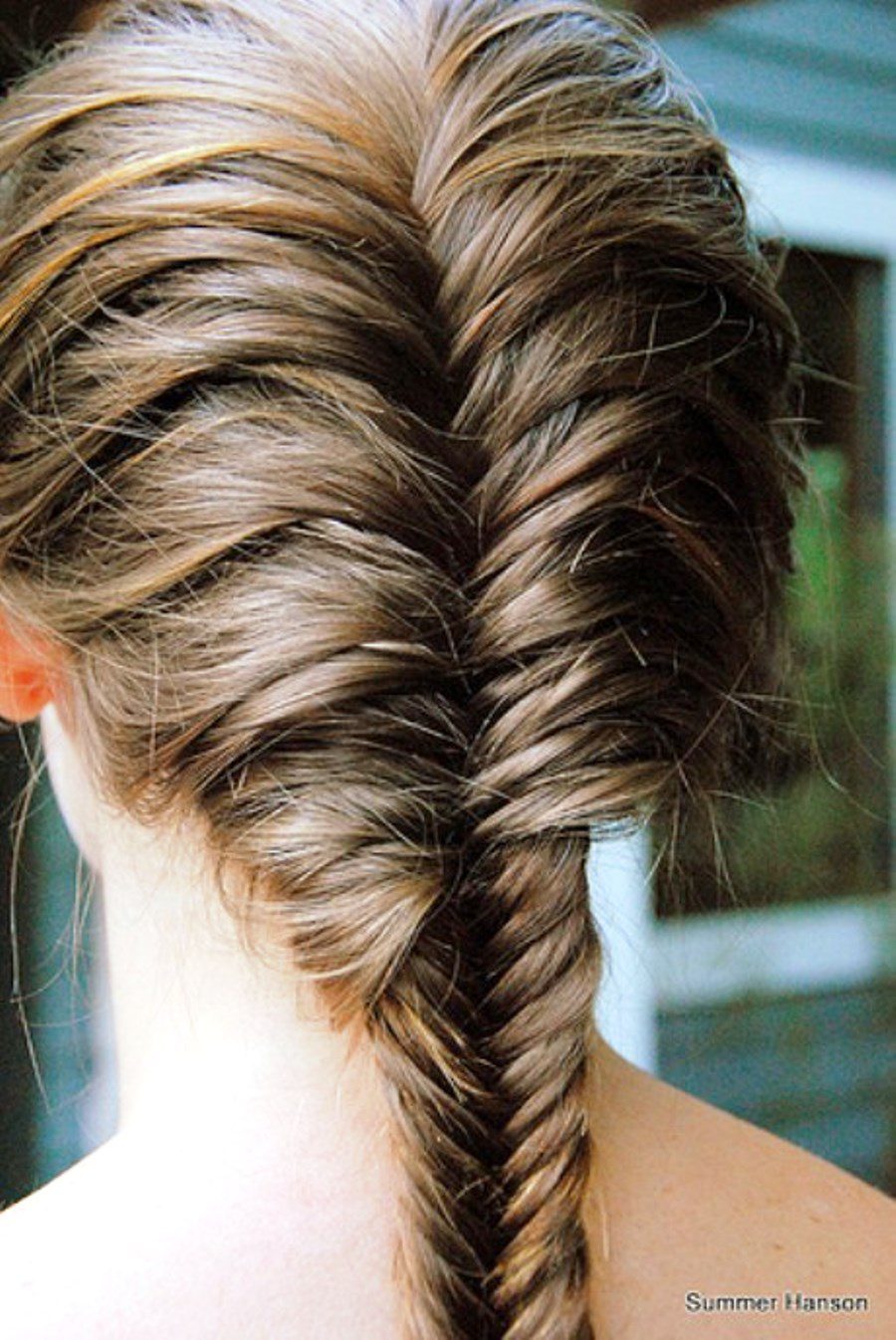 Beautiful French Fishtail Braid For Long Hair