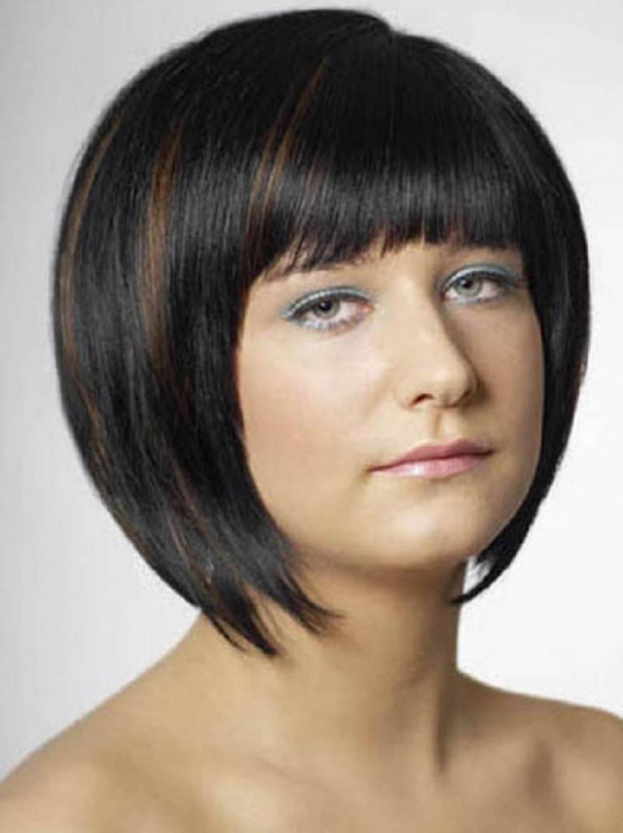 Black Hairstyles with Bangs for Short Hair