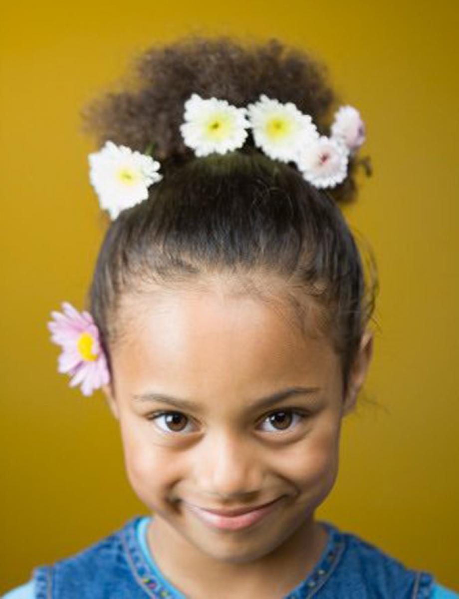 Black Kids Hairstyles for Weddings