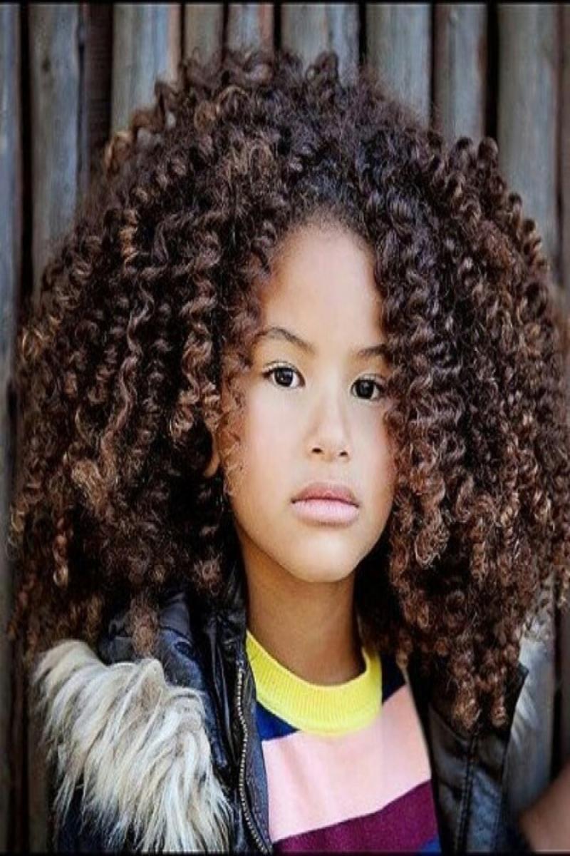 Black Kids Hairstyles with Curls
