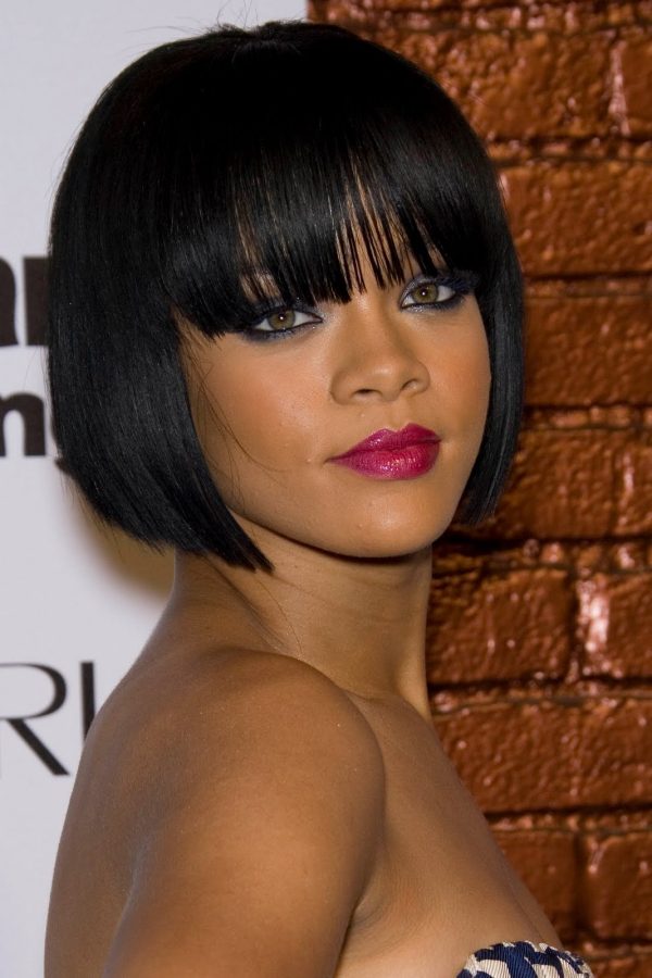 Bob Hairstyles For Black Women With Bangs