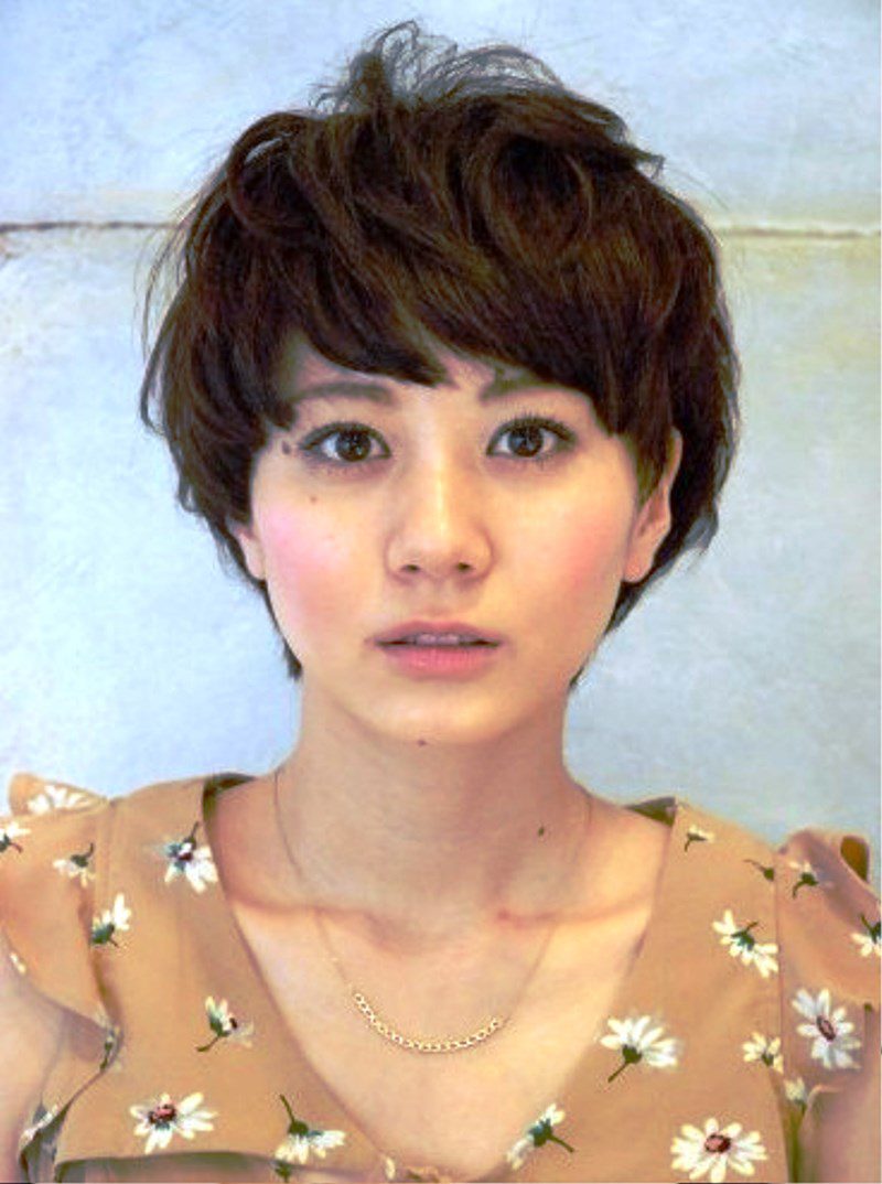 Boyish Japanese Short Haircut