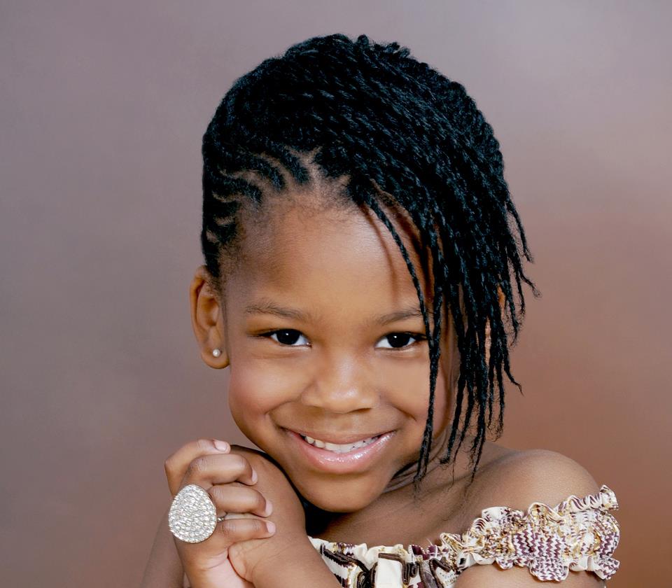 Braided Hairstyles For Little Black Girls With Short Hair