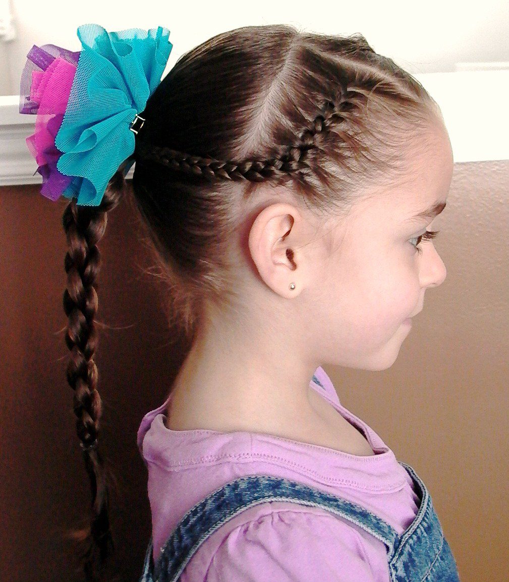 Braided Hairstyles For Little Girls With Long Hair