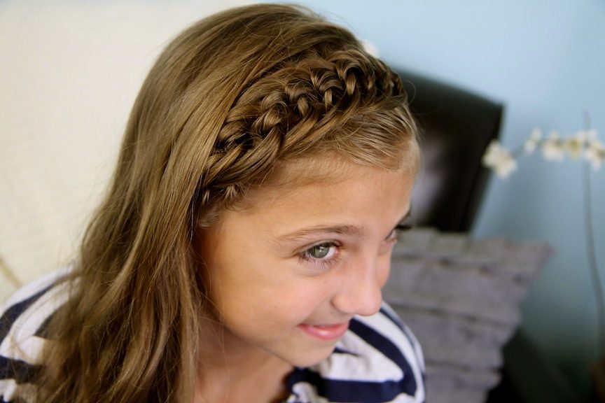 Braided Hairstyles For Little Girls With Short Hair