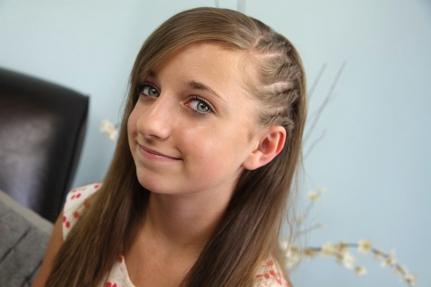 Braided Hairstyles For Short Hair For Kids