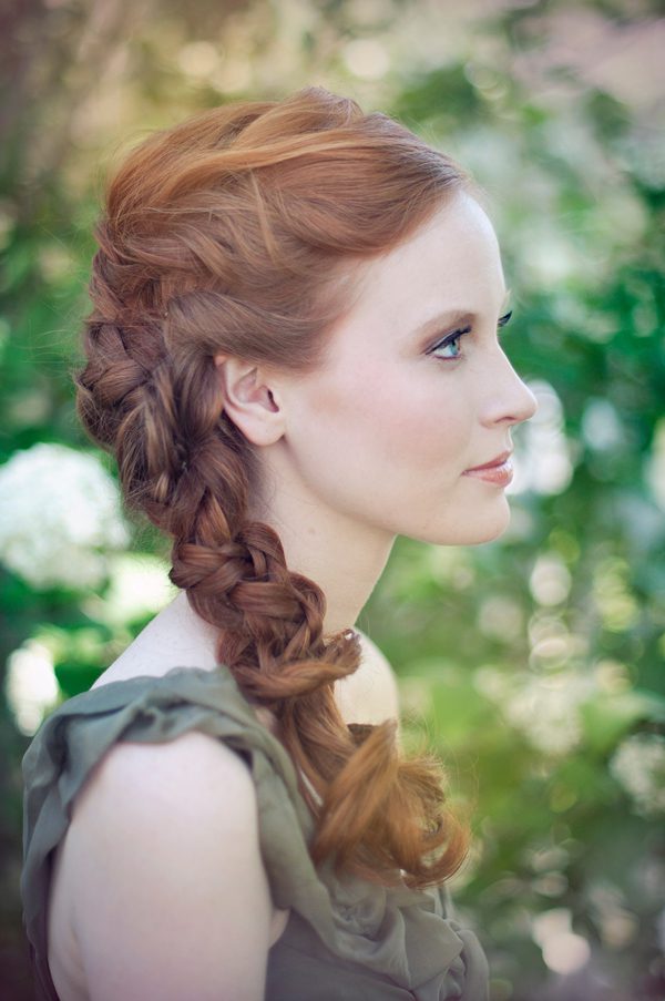 Braided Hairstyles Long Hair Wedding