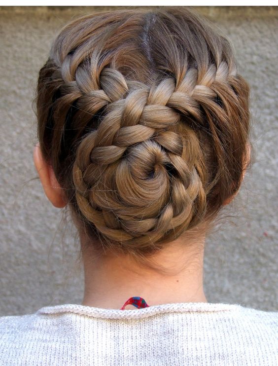 Braided Bun Hairstyle