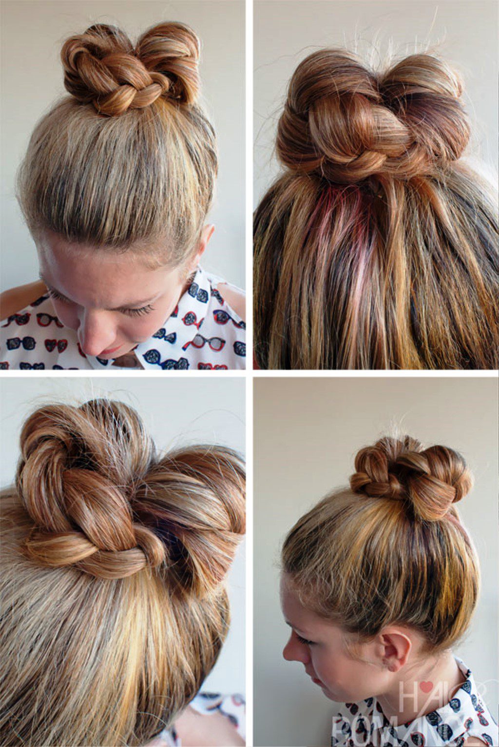 Braided Bun With A Contemporary Twist