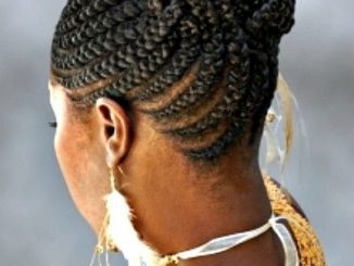 Braided Updo Natural