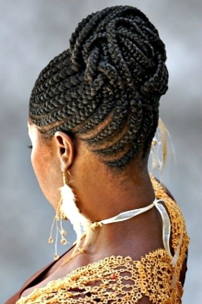 Braided Updo Natural