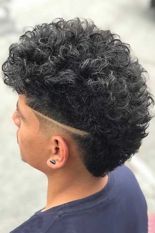 Burst Fade Fohawk