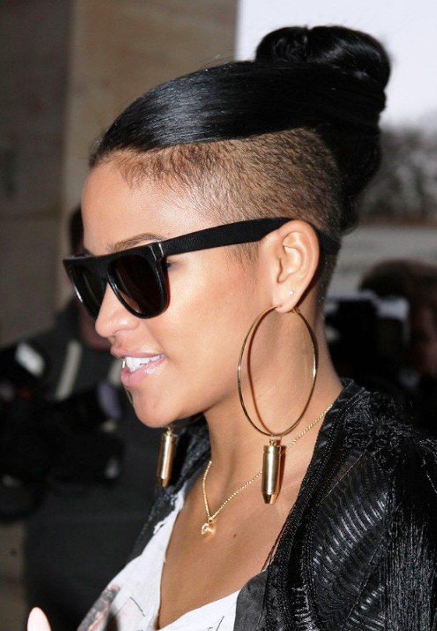 Cassie Top Knot Hairstyle