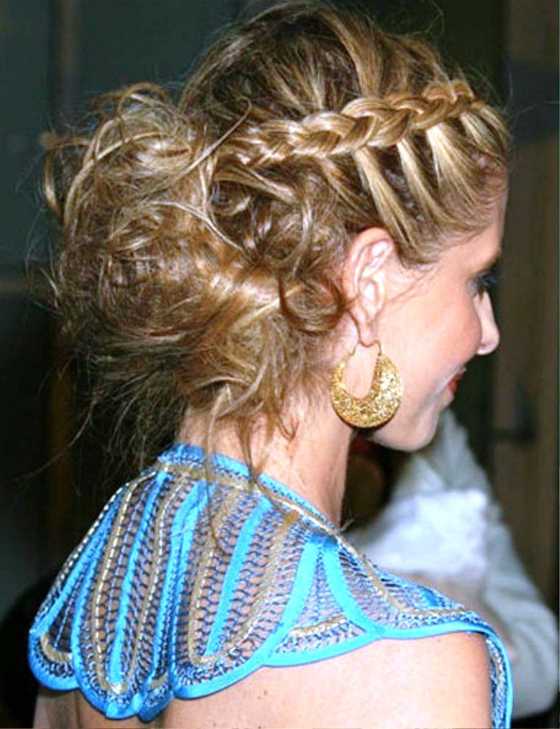 Celebrity French Braid Hairstyles