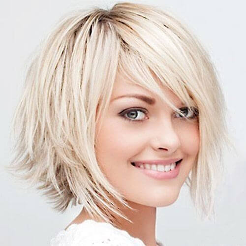 Chin-Length Shaggy Haircut