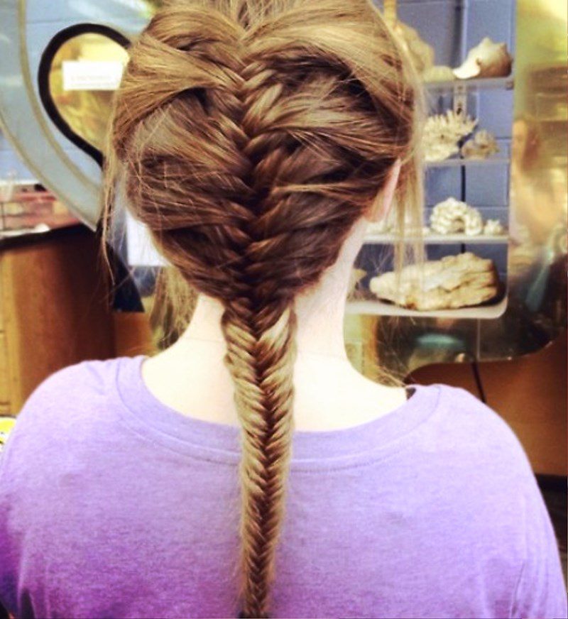 Classic French Fishtail Braid Hairstyle