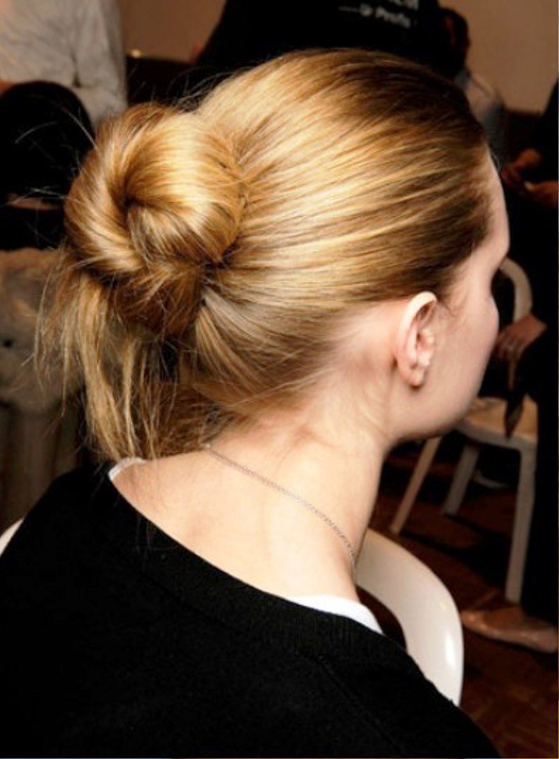 Classic Sleek Bun Updo