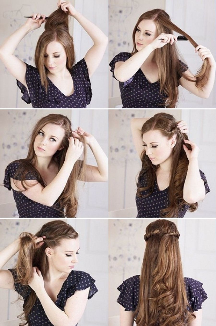 Curly Hairstyles Step By Step