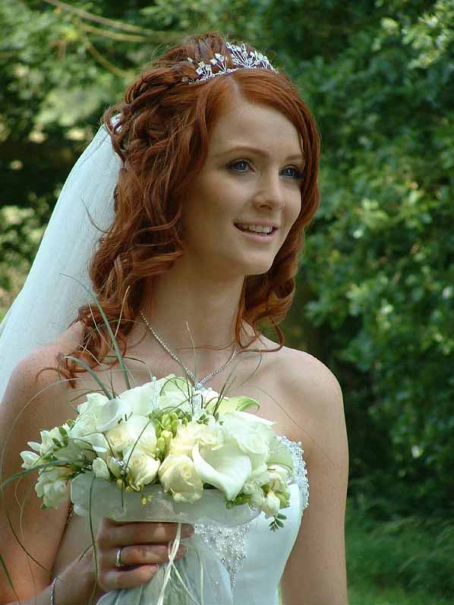 Curly Hairstyles Wedding