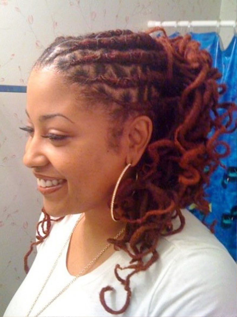 Curly Dreadlocks Hairstyles For Women