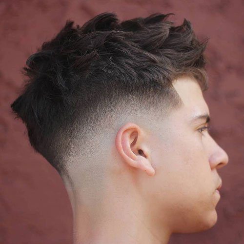 Curved Low Fade Cut