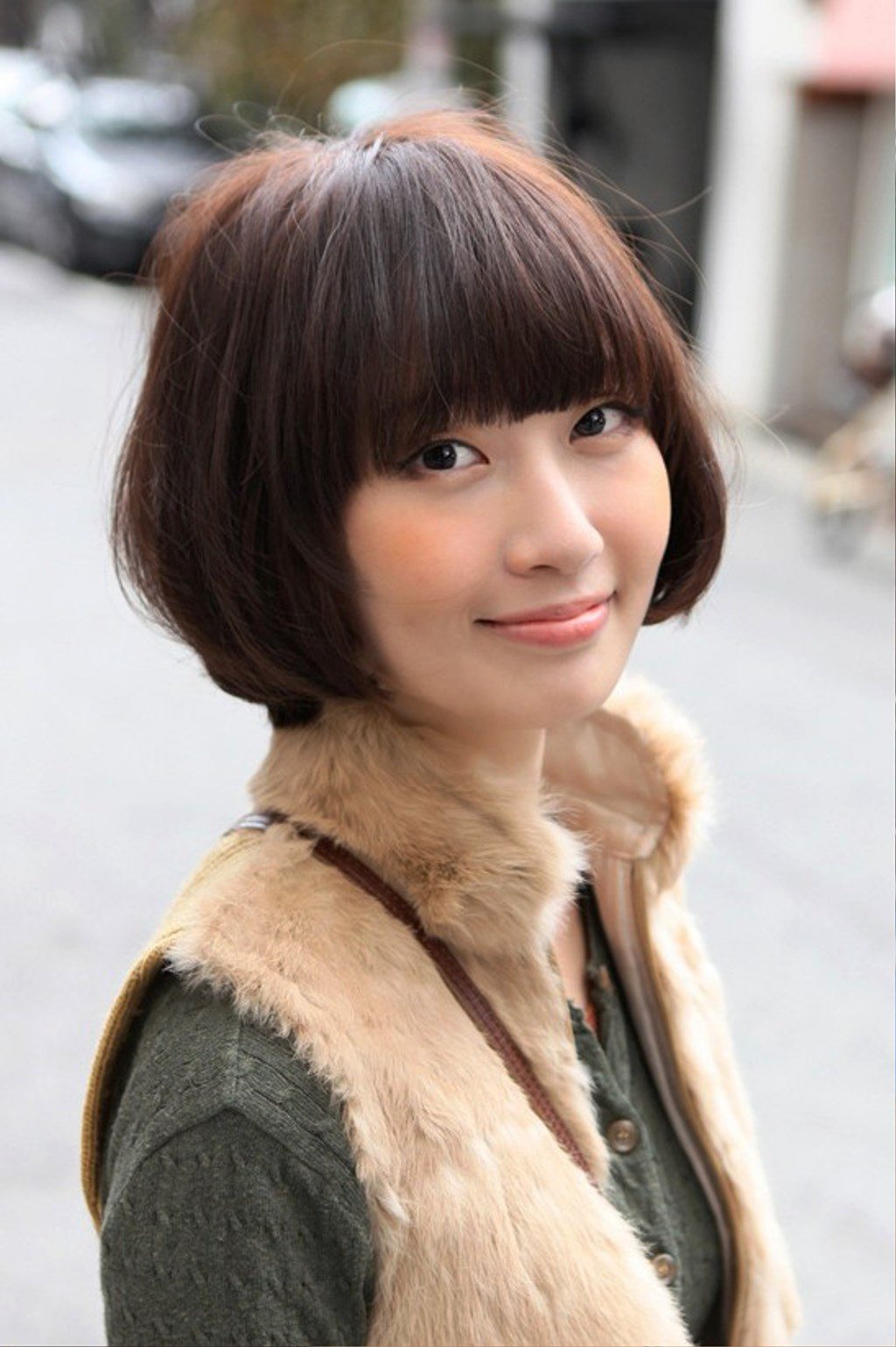 Cute Asian Bob Hairstyle 2013