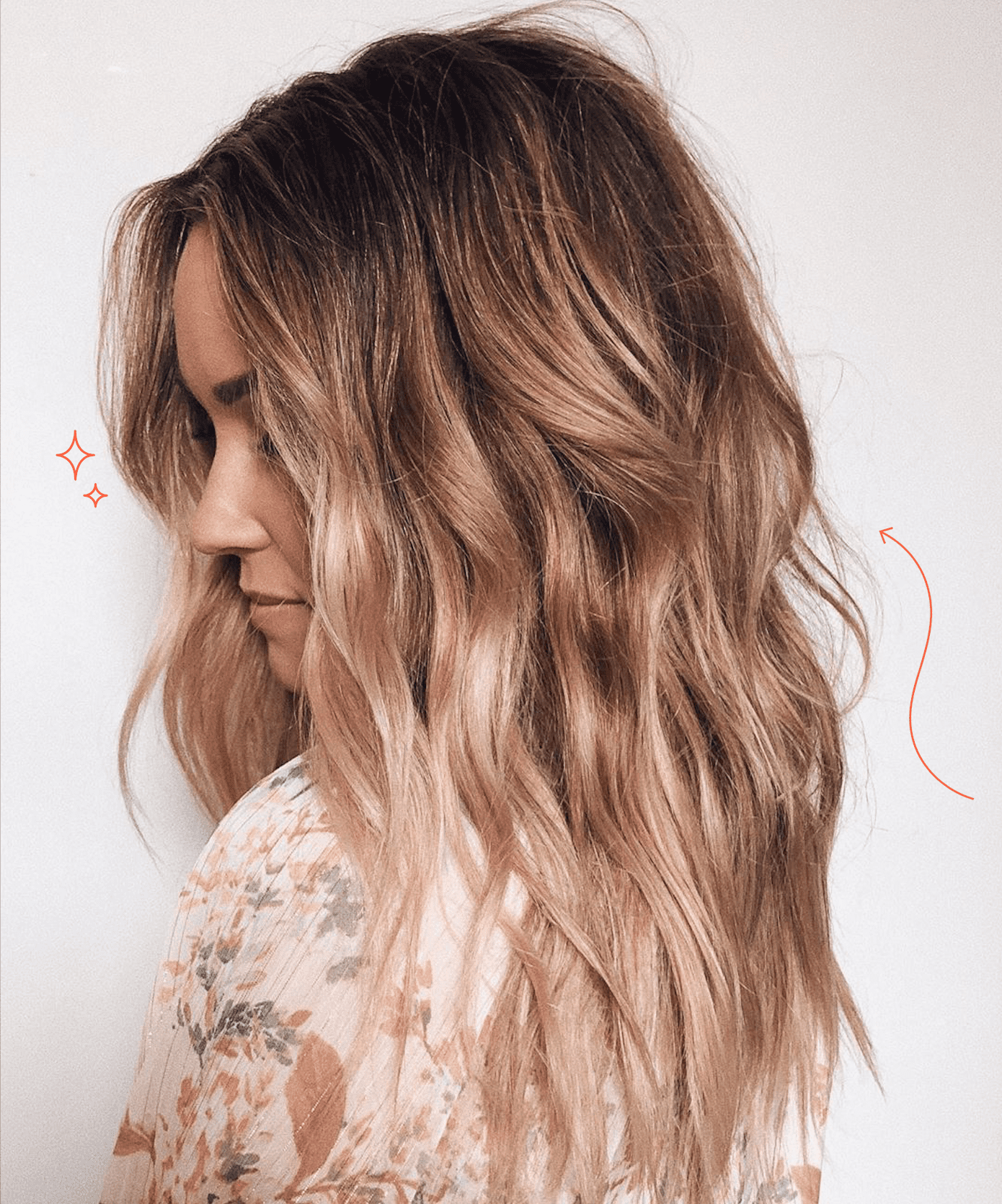 Cute California Waves on Medium Hair