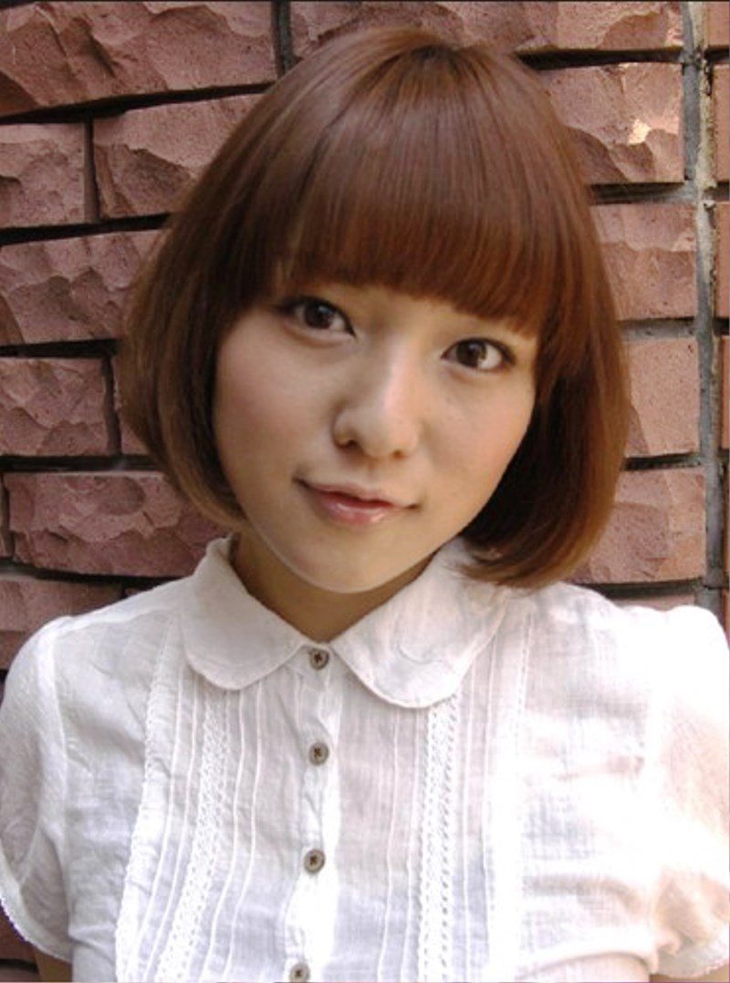 Cute Japanese Women Bob Haircut