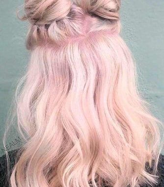 Cute Perfectly Pastel Pink on Medium Hair