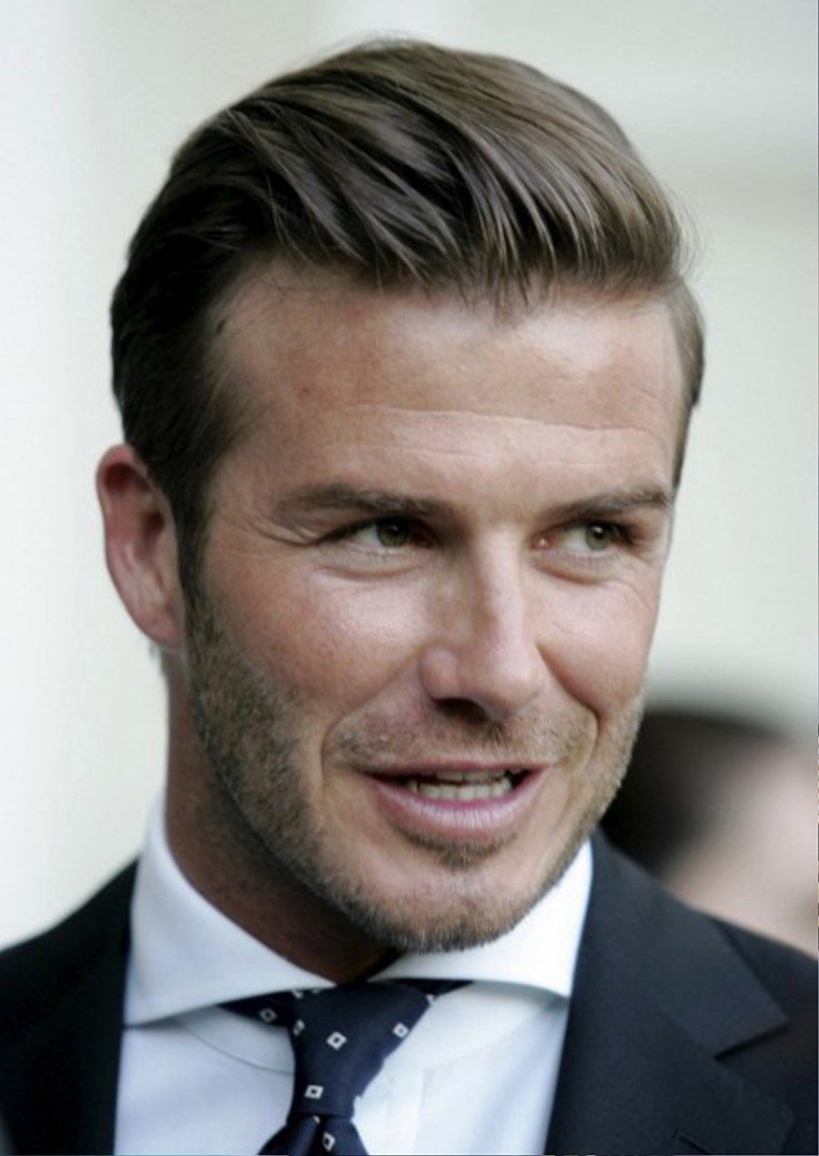 David Beckham Fashion Business Hairstyle For Men