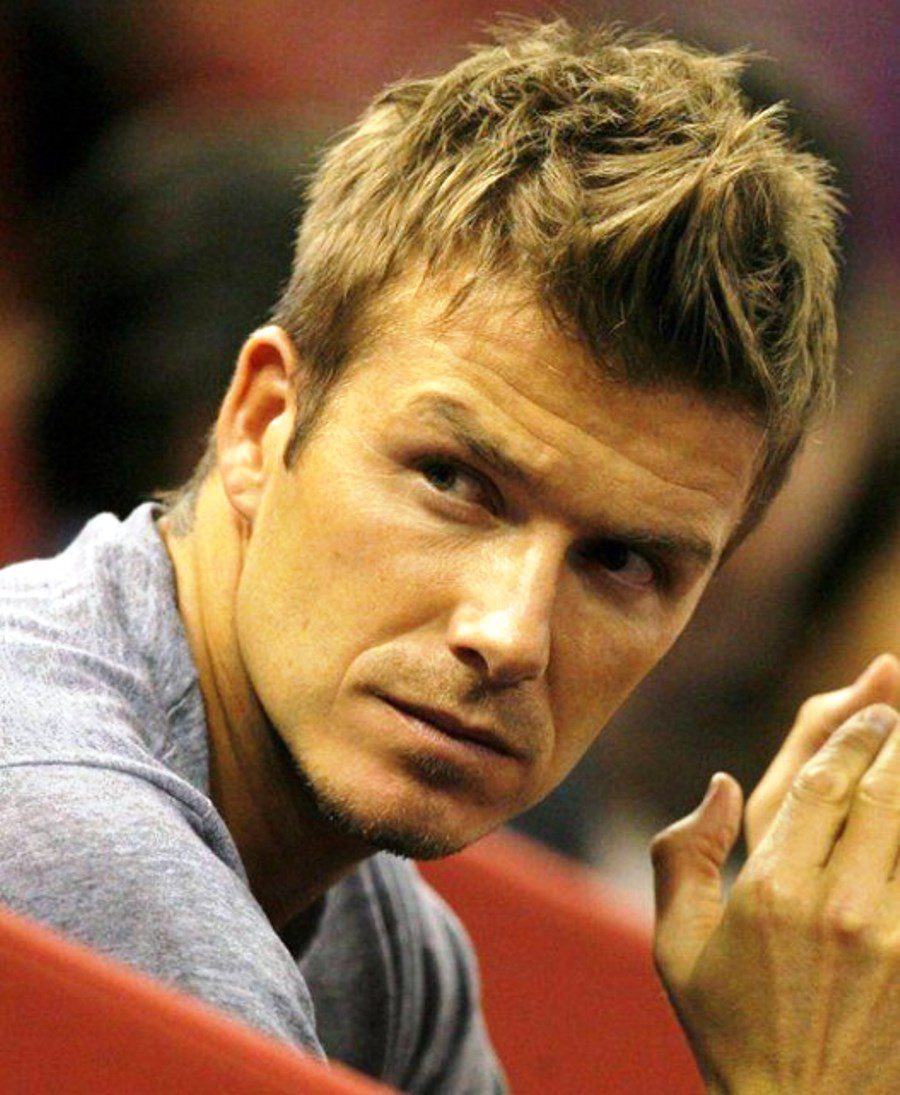 David Beckham Fauxhawk Haircut