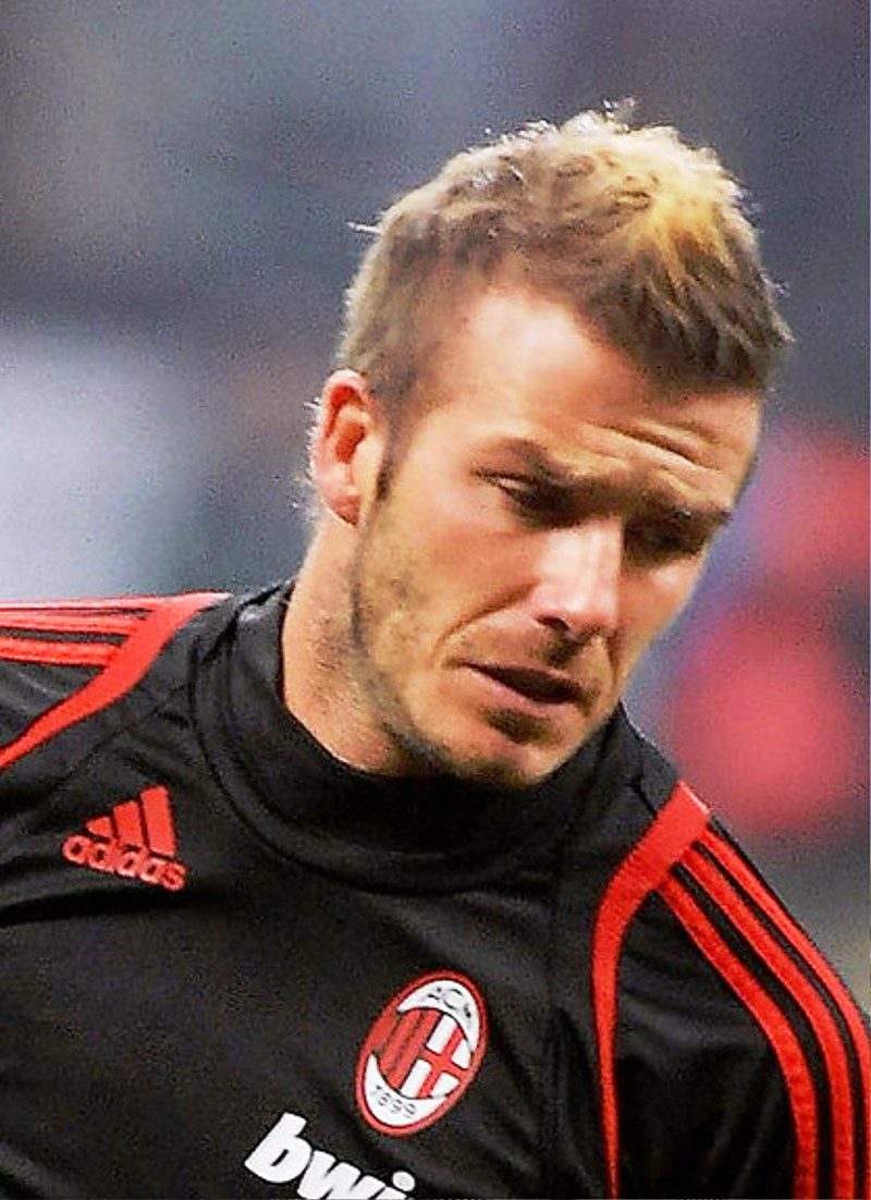 David Beckham Fauxhawk