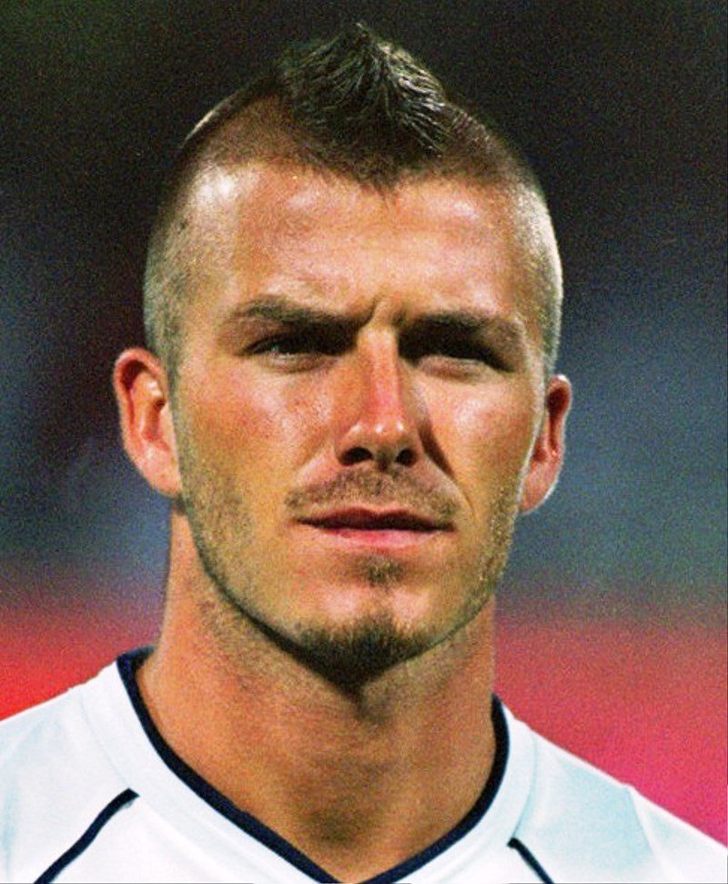 David Beckham Mohawk Hairstyle For Men